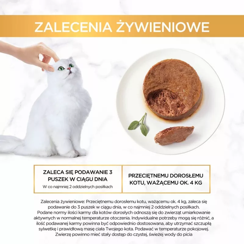 Comida húmida para gatos Gourmet patê com coelho 85 g