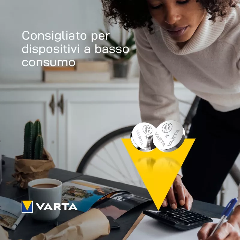 Pilha botão V12GA (SR43) 1,55V *Varta*
