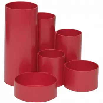 MAUL porta-canetas MAULtubo Recycling 12 unid. vermelho (4115625)