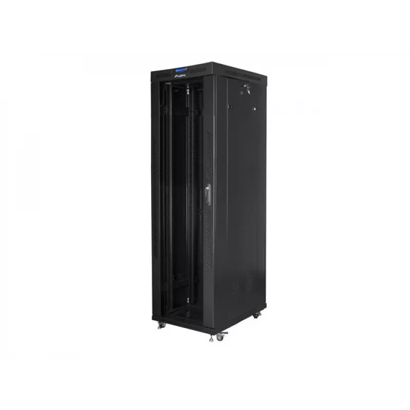 Armário rack Lanberg FF01-6042-12BL 42U rack autónomo preto