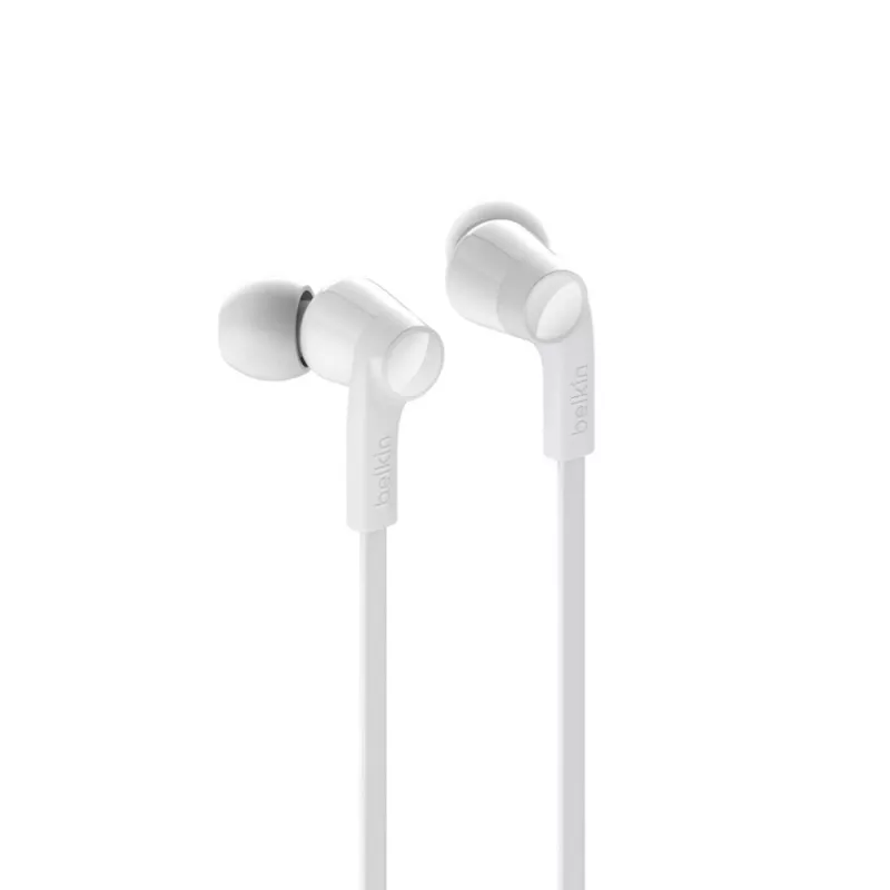 Auscultadores Belkin ROCKSTAR USB Type-C branco