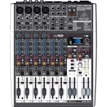 Behringer Xenyx X1204USB misturador de áudio 12 canais cinzento