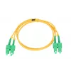 Cabo de patch Extralink SC/APC–SC/APC monomodo duplex G.652D 3 mm, 3 m