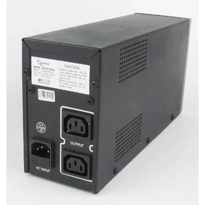 Fonte de alimentação ininterrupta (UPS) Gembird UPS-PC-652A line-interactive 0,65 kVA 390 W 3 saídas AC