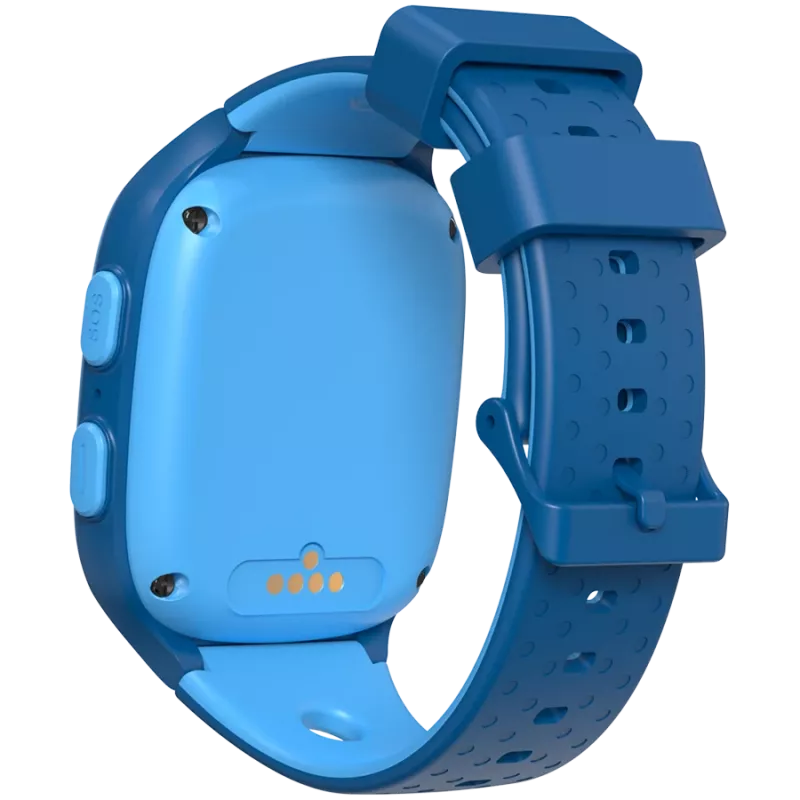 Relógio infantil Canyon ZEFIR KW-49 E-SIM 4G GPS WiFi Vídeo Música Jogos Aprender inglês, azul