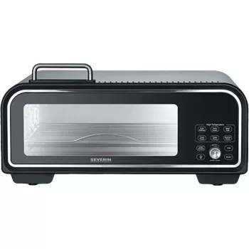 Máquina de fazer pizza Severin PG 8575 2000 W preto 1 pizza temporizador digital