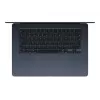 MacBook Air 15, meia-noite, M4 (10-CPU/10-GPU), 16 GB, 256 GB, alemão, fonte de alimentação 35W Dual USB-C, MW1L3D/A