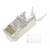 Ficha RJ45 GEMBIRD CAT7 8P8C banhada a ouro 15µ FTP/SFTP, pack de 100