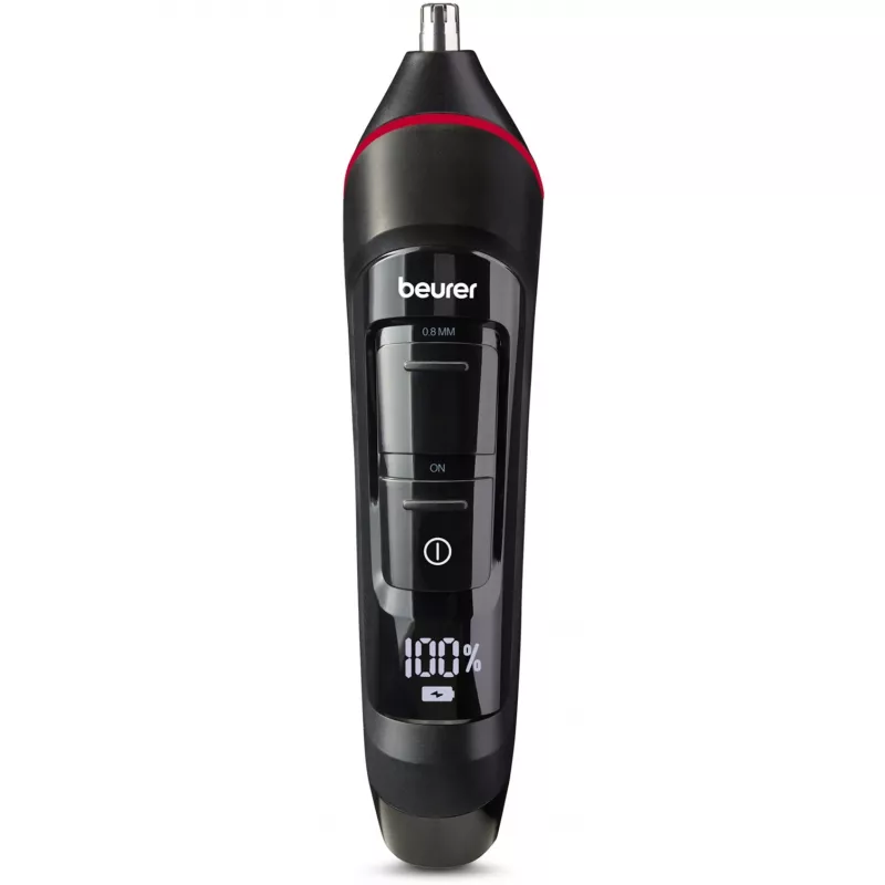 Máquina de cortar cabelo Beurer MN9X preto recarregável com comprimento de corte regulável