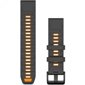 Pulseira Garmin QuickFit 010-13392-05 graphite laranja