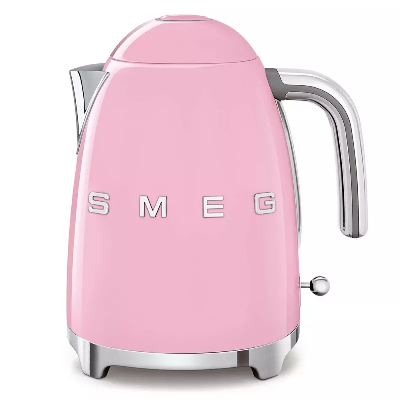 Chaleira Smeg 50's Style KLF03PKEU rosa