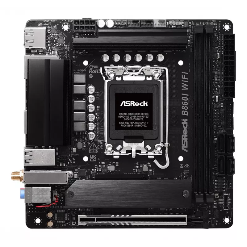 Placa-mãe ASRock B860I WiFi Mini-ITX