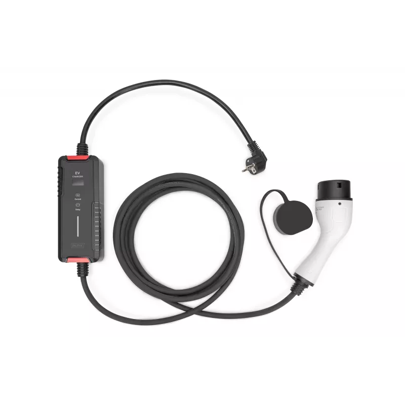 Carregador de veículos elétricos Digitus para tomada doméstica