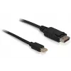 Cabo Mini DP/DP 1.2 DeLOCK 82438 2 m preto