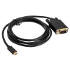 Adaptador de cabo USB Type-C VGA Akasa AK-CBCA17-18BK