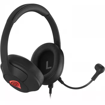 GENESIS Radon 800 Auscultadores com fios arco de cabeça gaming USB Type-A preto