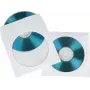 Capas de papel protetoras para CD/DVD Hama, branco, pack de 25, 1 disco