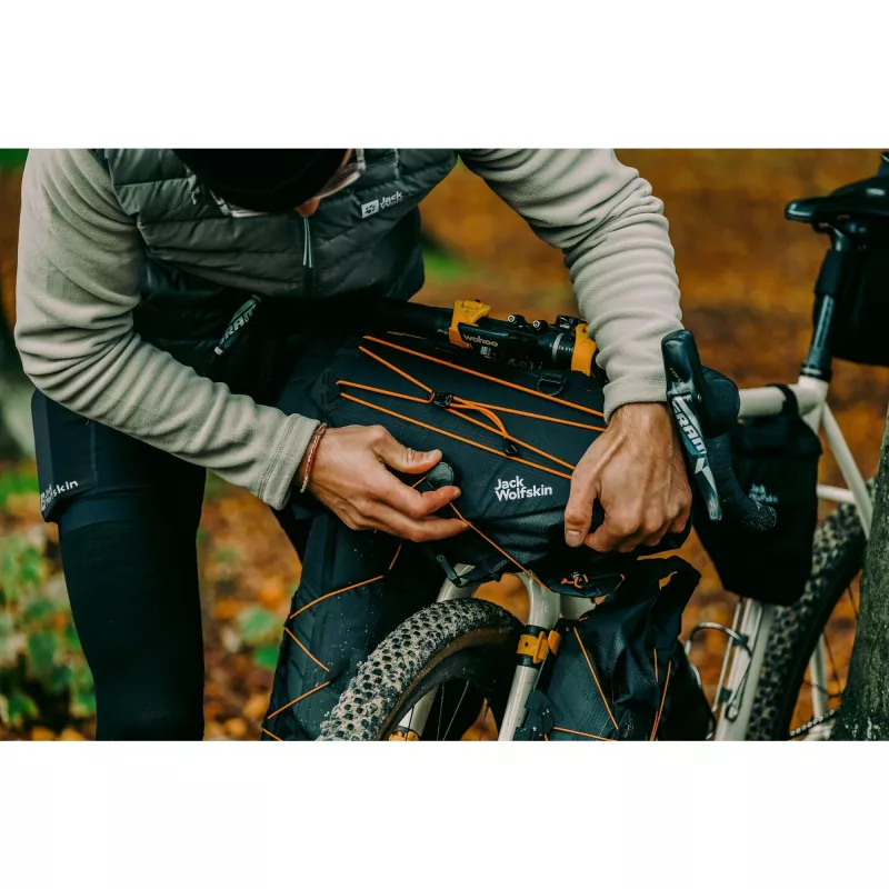 Morobbia Triangle Bag, cesto/bolsa para bicicleta (preto, bolsa de tubo superior 2 L)