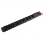 Extensão elétrica Armac Multi M9 3M 9X 230V PL Preto