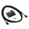 Controlador LED de iluminação Aqua-Computer farbwerk USB – 12 V, 2,5 A, preto