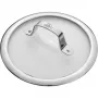 Tampa de frigideira BALLARINI 75002-898-0 redonda aço inoxidável transparente 16 cm