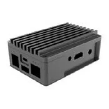 Akasa Skyline 3 Pro caixa de alumínio sem ventoinha para Asus Tinker Board 3/3s, preto