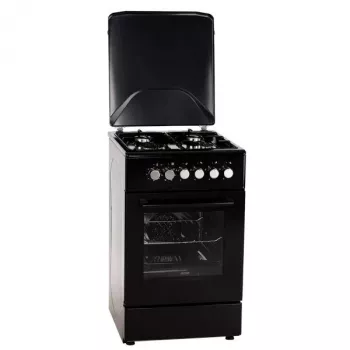 Fogão a gás/elétrico MPM MPM-56-KGM-12B preto