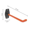 Conjunto de suporte de parede MACLEAN MC-437 para TV/monitor, capacidade de carga 60 kg, suporte inclinável/fixo