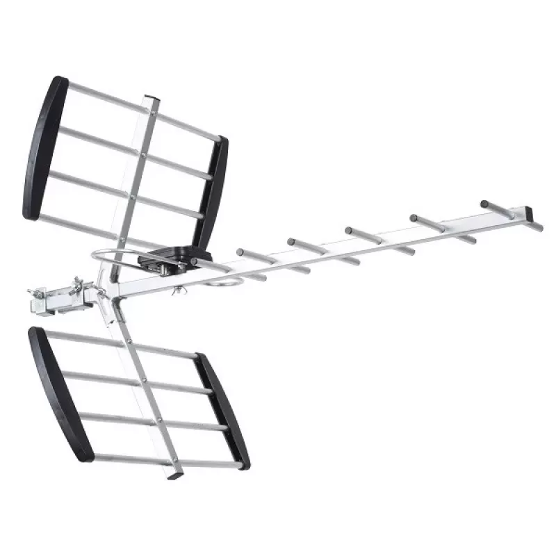 Libox LB1600 antena de TV direcional DVB-T, 16 elementos, passiva, para exterior, 18 dB, filtro LTE