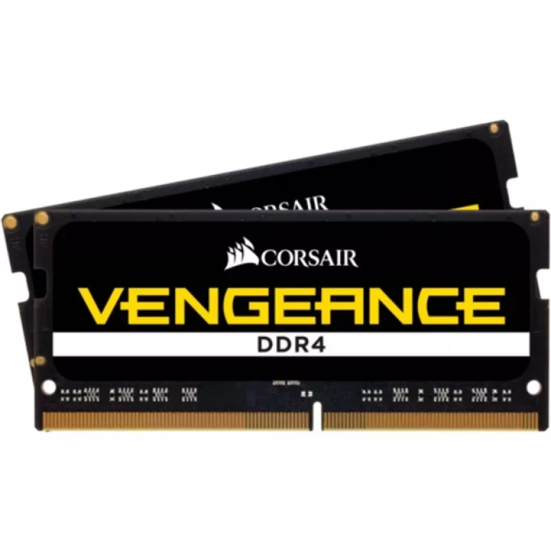SO-DIMM 32 GB DDR4-3000 (2x 16 GB) kit duplo, memória RAM preta, CMSX32GX4M2A3000C18, Vengeance