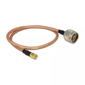 Cabo coaxial RG-142 DeLOCK 88896 0,4 m SMA