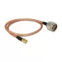 Cabo coaxial RG-142 DeLOCK 88896 0,4 m SMA