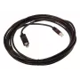Cabo de rede Axis 5504-731 RJ45 Cat6 15 m preto