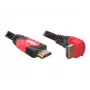 Cabo HDMI DeLOCK 82688 5 m preto vermelho