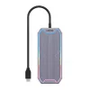 Unitek uHUB S7+ D1029A hub USB-C, USB 3.2 Gen 2 10 Gbps, HDMI 2.0, Gigabit RJ45, áudio de 3,5 mm, 100 W, cinzento