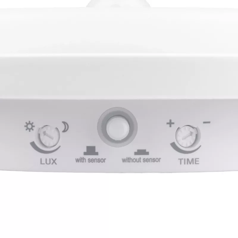 Lâmpada LED com sensor PIR MACLEAN MCE525 W — candeeiro LED exterior com sensor de movimento