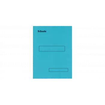 Pasta de documentos Esselte, A4, cartão 160 g/m², Azul, com 2 abas, 100% reciclável (721010)