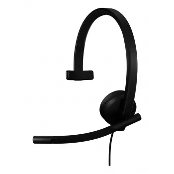 Logitech H570e - Headset - On-Ear - Com fios - USB-C - Certificado para Microsoft Teams (981-001427)