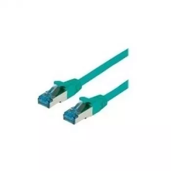 VALUE - Cabo de rede - RJ-45 (macho) para RJ-45 (macho) - 1,5 m - SFTP, PiMF - CAT 6a - sem halogéneos, moldado, Snagless, condutor flexível - verde (21.99.1993)