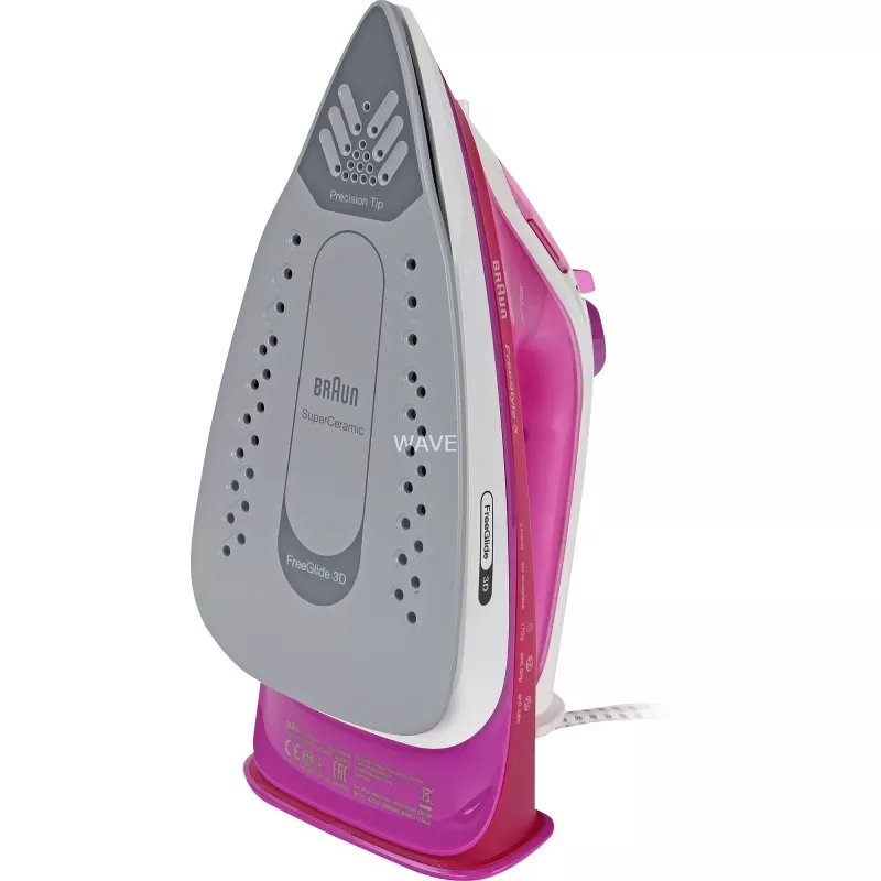 Ferro de engomar Braun FreeStyle 3 FI 3124 base cerâmica 2400 W Roxo