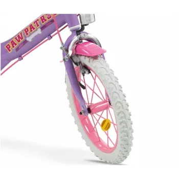 Bicicleta infantil 14 Paw Patrol roxa 1480 menina TOIMSA