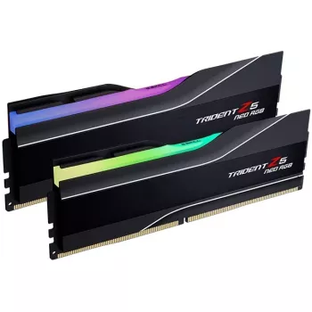 DIMM 96 GB DDR5-5600 (2x 48 GB) Dual-Kit, memória preta, F5-5600J4040D48GX2-TZ5NR, Trident Z5 NEO RGB, AMD EXPO