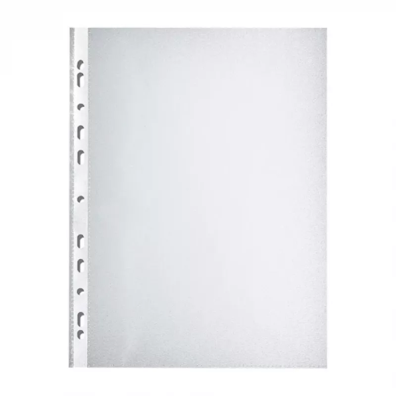 Capa perfurada AD Class Orange Peel A4 60 µm, saco de 100 unidades