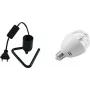 Conjunto LED EUROLITE BC-1 RGB base triangular, preto — conjunto de iluminação LED com controlo RGB