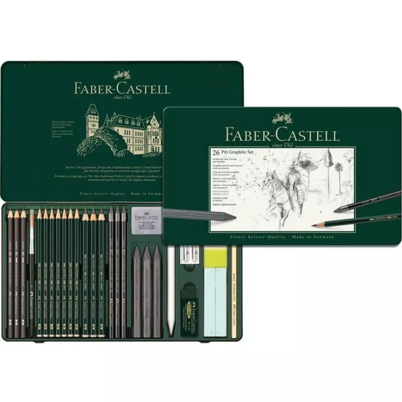 Lápis de cor Faber-Castell 112974 26 unid.