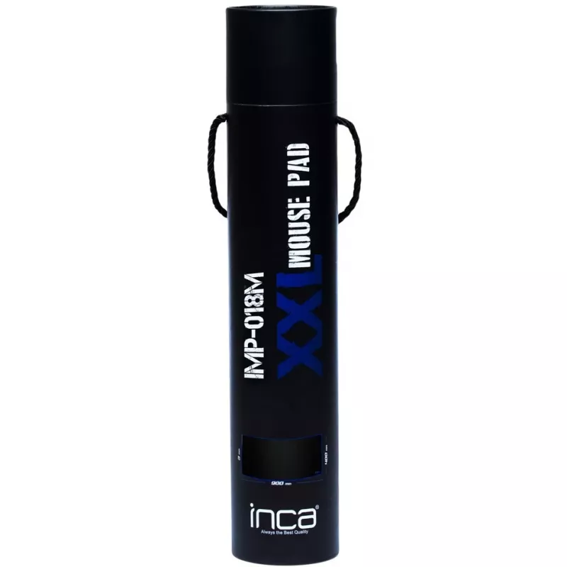 Tapete de rato INCA IMP-018M XXL 900×400×3 mm superfície Speed, tapete gaming de tecido