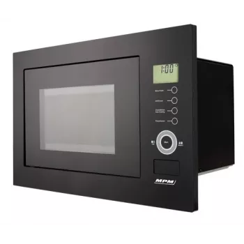 Micro-ondas de encastrar MPM-25-KMI-01 25 L 900 W preto