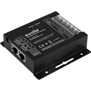 Controlador para fita LED EUROLITE 50531103 RGB RF — controlador sem fios para fitas LED RGB