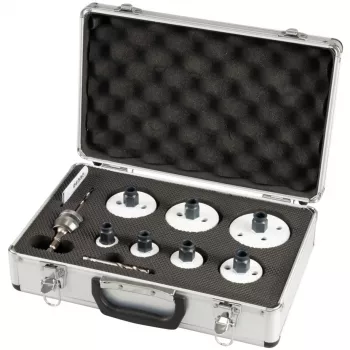 Makita EZYCHANGE conjunto universal de serras de copo BIM E-12295, Ø 25–76 mm, 9 pcs.