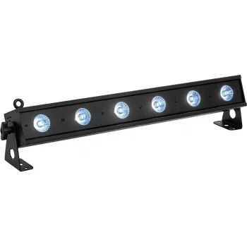 EUROLITE Barra LED modelo LED BAR-6 QCL RGB+WW (MPN 51930389) — barra de iluminação de palco com RGB e branco quente